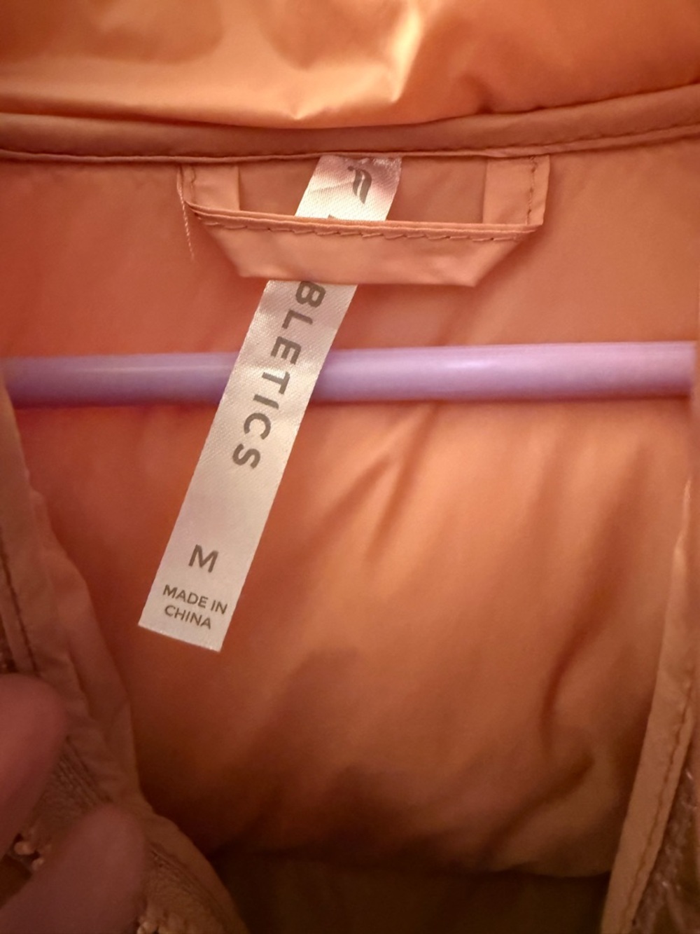 Fabletics Iridescent Rainbow Puffer Jacket - Picture 5 of 5